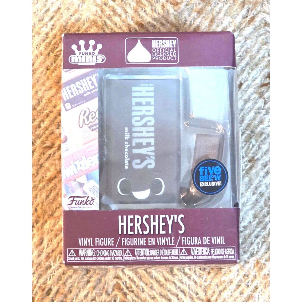 Funko Minis Hershey's Milk Chocolate Bar Vinyl Figure – Five Below Exclusive NIB
